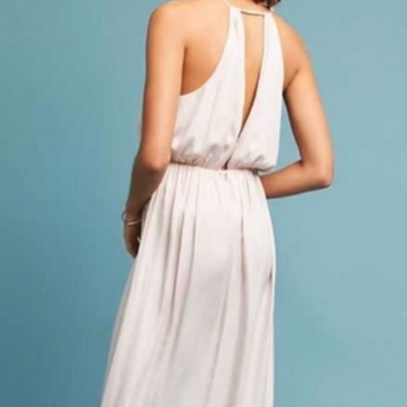 Anthropologie dra Los Angeles Womens Maxi Dress Black Sleeveless Open Back S NWT - Picture 8 of 9